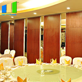 Aluminum Frame Detachable Folding Acoustic Movable Glass Decorative Partition Wall For Multi  - Function Room