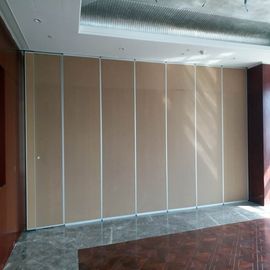 Accordion Folding Door Partition Acoustic Movable Partition Walls For Restaurant Hotel