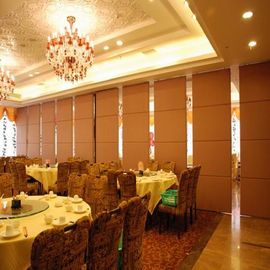 Auditorium Acoustic Operable Wall Aluminum Movable Partition Board For Hotel