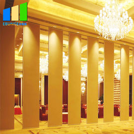 Aluminium Sliding Partition Walls Interior Decorative MDF Soundproof Wall Partition