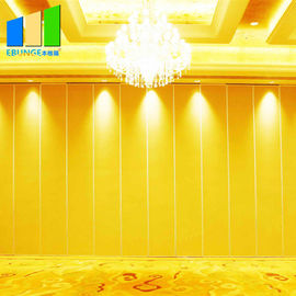 Aluminium Sliding Partition Walls Interior Decorative MDF Soundproof Wall Partition