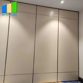 Gypsum Board Folding Partition Walls Stage Melamine Office Partition 65mm Thickness