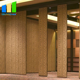 Ultra High Movable Sound Proof Partition Wall / Banquet Hall Folding Partition Wall