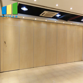 Mobile Acoustic Room Dividing System Soundproof Sliding Foldable Removable Wall Partitions For Office