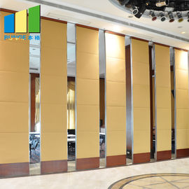 Collapsible Soundproof Moveable Wall Flexible Moving Folding Door Partition For Wedding Hall