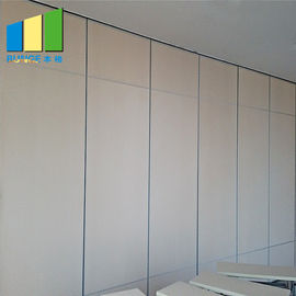 Conference Room Sliding Moveable Wall Panel Sound Insulation Acoustic Room Divider Foldable Partition