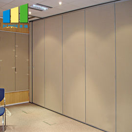 Hanging Movable Wood Folding Soundproof Acoustic Room Divider For Banquet Hall