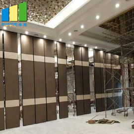 Fabric Acoustic Movable Wall Sliding Partition Door For Hotel Banquet Hall