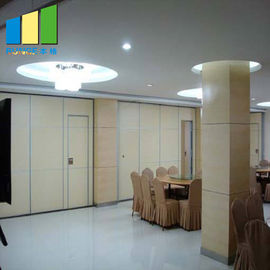 Aluminium Gypsum Board Fabric Folding Classroom Partitions Soundproofing Movable Wall