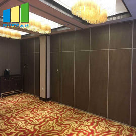 Aluminium Gypsum Board Fabric Folding Classroom Partitions Soundproofing Movable Wall