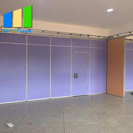 Wooden Acoustic Room Dividers Folding Classroom Partition Sliding Door Movable Partition Wall