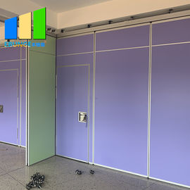 Sound Proof Partitions Wall Sliding Door Aluminum Room Divider For Classroom