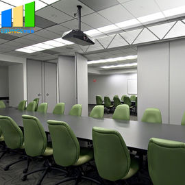 Top Hung Sound Proof Partitions System Acoustic Partition Panels Soundproofing Sliding Partition Wall For Meeting Room