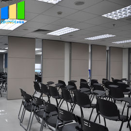 Top Hung Sound Proof Partitions System Acoustic Partition Panels Soundproofing Sliding Partition Wall For Meeting Room