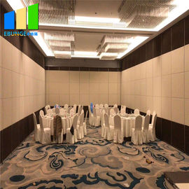 85MM Aluminum Frame Sound Proof Partitions Melamine Surface Movable Wall