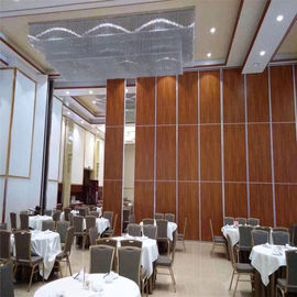 85 Mm  Banquet Hall Folding Partition Walls Semi - Auto Hotel Movable Wall Partitions Soundproof  For Malaysia