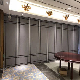 85 Mm  Banquet Hall Folding Partition Walls Semi - Auto Hotel Movable Wall Partitions Soundproof  For Malaysia