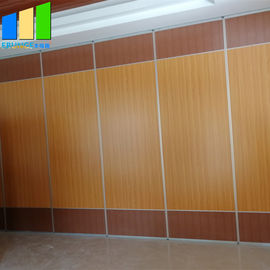 Plywood Sound Proof Partitions Board Folding Wood Sliding Door Movable Folding Doors Room Dividers