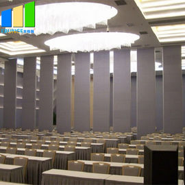 Fabric Acoustic Movable Wall Sliding Partition Door For Hotel Banquet Hall