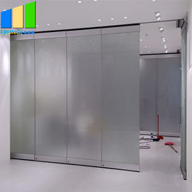 Frameless Sliding Partition Walls Glazed Door Movable Partition Glass Walls For Restaurant