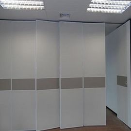 Aluminum Frame Foldable Acoustic Sliding Partitions Wall For Multi - Fountion Hall