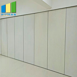 Sliding Folding Aluminium Frame Soundproof Acoustic Room Divider Partition For Office