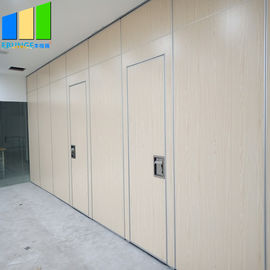 Commercial Sound Proof Partitions / Wooden Sliding Wall Partition Door Japanese Room Divider