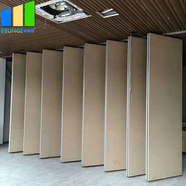 Commercial Sound Proof Partitions / Wooden Sliding Wall Partition Door Japanese Room Divider