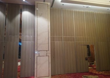 65mm Classroom Convention Hpl Stainless Steel Wooden Movable Folding Operable Partition Wall For India