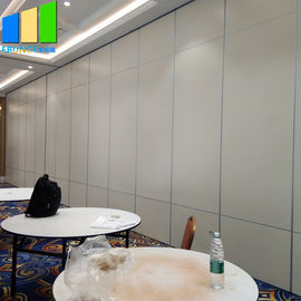 Aluminium Folding Door Retractable Acoustic Room Dividers Folding Portable Partition Wall For Hotel