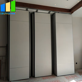 Mdf Folding Door Movable Dividing Vip Room Divider Soundproof Folding Partition Walls With Track For Hotel