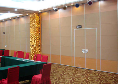 Ebunge Sliding Partition Walls MDF Melamine Finish Hanging System Without Floor Track