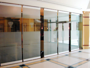 Ebunge Acoustic Room Dividers Frameless Tempered Glass Partition Wall For Office Space