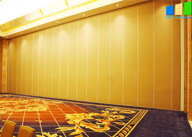 100mm Soundprood Customized Sliding Gorden Partition Walls Panel For Upscale Hotel