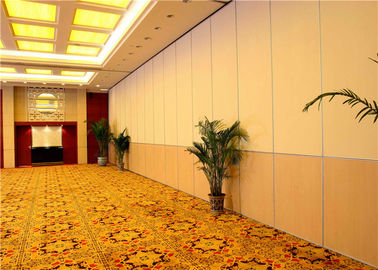 Hotel Movable Partition Wall Systems With Track And Wheels