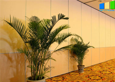 Melamine Decorative Soundproof Movable Partition Walls For Hotel Banquet Hall