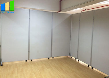 Office Room Division Folding Partition Walls With Wheels For Hotel Space Dividing