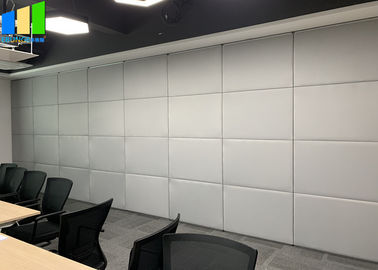 Fabric Sliding Partition Walls / Foldable Partition Wall Room Divider For Office