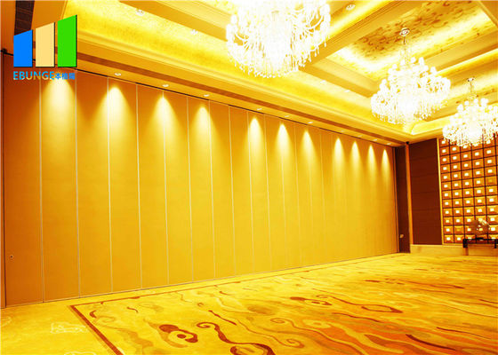 Folding Sliding Operable Partition Walls Acoustic Conference Hotel Soundproof Partition Wall Project