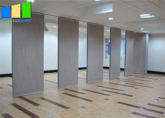 Customized Aluminum Movable Partition Wall Panel For Height 15 M Max 600-1200 Mm