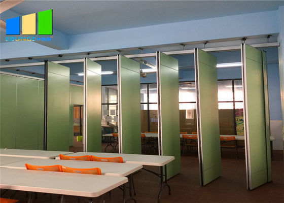 Nigeria Hotel Movable Partition Wall Acoustic Wooden Hanging Folding Partition Wall With Variety Color