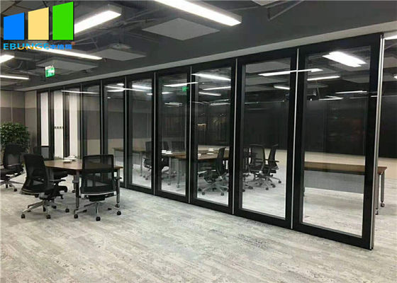 Ebunge Office Glass Modular Partition Aluminum Frame Glass Soundproof Partition For Office Rooms