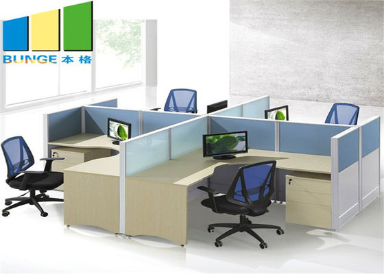 Modular Office Furniture Computer Desk Mesh Office Chair Call Center Open Office Workstation