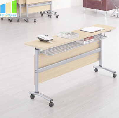 Ebunge Office Meeting Training Folding School Table Folding Desk With Wheels