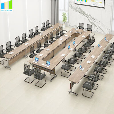 Ebunge Meeting Training Room Tables Tops Desks Stackable Conference Tables