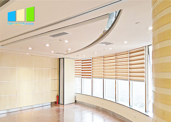 Ballroom Sound Proof Folding Partitions Movable Wooden Partition Wall For Auditoriums