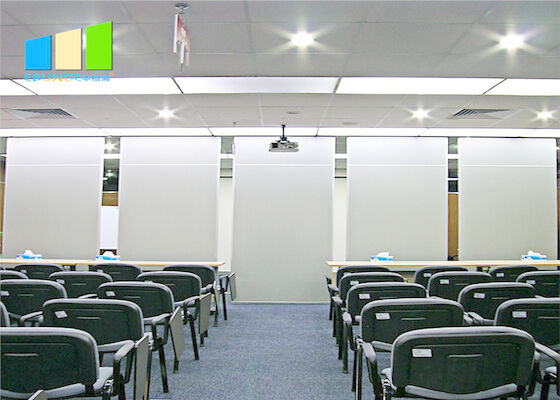 Ballroom Sound Proof Folding Partitions Movable Wooden Partition Wall For Auditoriums