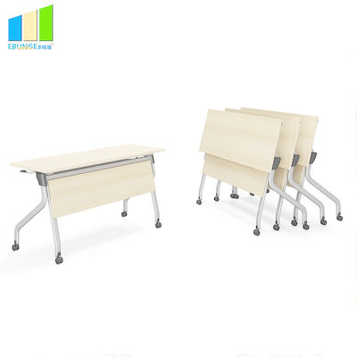 Ebunge School Furniture Wooden Stackable Office Conference Folding Tables