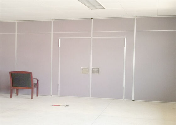Soundproof Operable Partition Wall Sliding Walls Acoustic 100 mm