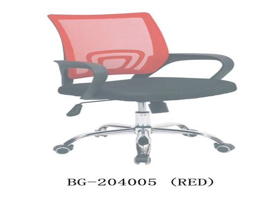 PP Fixed Armrest Mesh Task Chair Swivel Office Chair